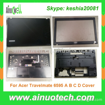 laptop A B C D cover for Acer Travelmate 6595 6595G 8573 6935TG laptop LCD cover bezel palm rest bottom caser hinge fan dc jack